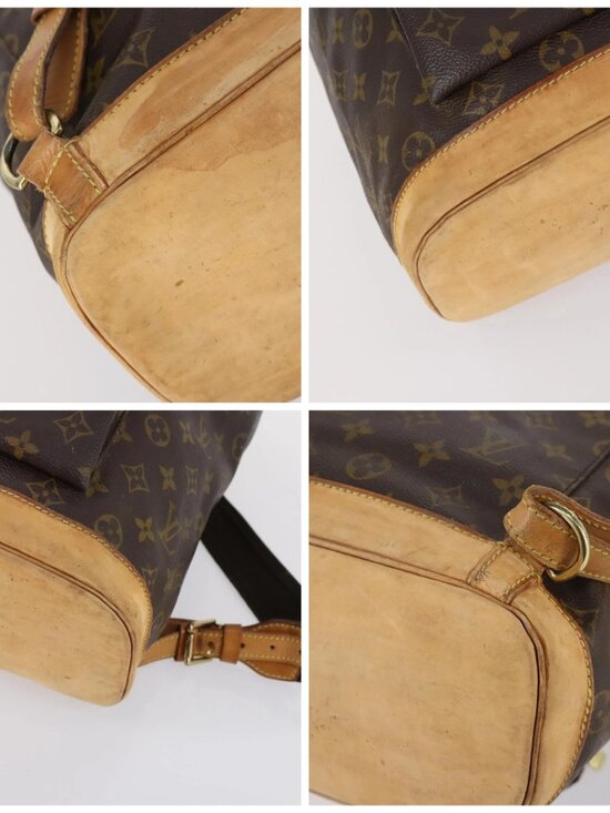 LOUIS VUITTON Monogram Montsouris GM Backpack M51135 LV Auth BA5703 main image 6